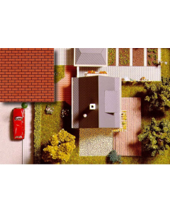 H0 Decorplaat klinkers, 2 stuks Busch 7038