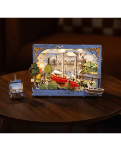 Rolife Red Boats Robotime TH004