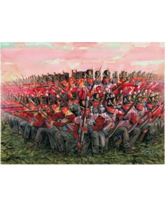 1/72 British Infantry 1815, Napoleonic Wars Italeri 6095