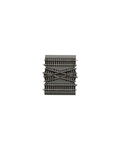 H0 Roco-Line tussenstuk voor kruiswissel DGV15, 30° L115mm (zachte grindbedding) Roco 42598