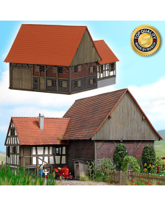 H0 Kleine boerderij uit Mennwangen Busch 1503