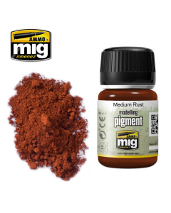 Superfine pigment medium rust 35 ml AMMO by Mig 3005