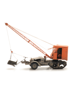 H0 Half-track met dragline (ready made) Artitec 387511