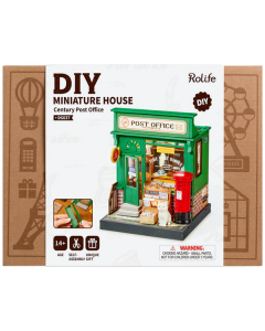 Rolife DIY Miniature House - Century Post Office Robotime DS037