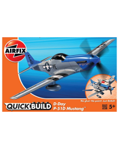 QUICKBUILD D-Day  P-51D Mustang Airfix J6046