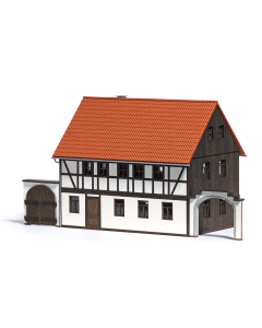 H0 Woonhuis (4-zijden hof) Busch 1505