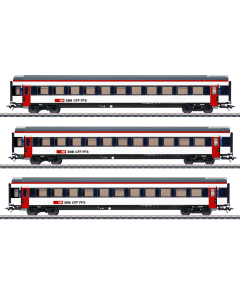 H0 SBB Sneltreinwagen-Set EW IV B Marklin 42153
