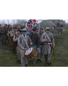 1/72 Confederates on the march Strelets-R 147