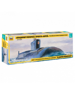 1/350 SSBN Borei Nuclear Submarine Zvezda 9058