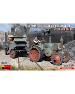 1/35 German Industrial Tractor D8511 Mod. 1936 with Cargo Trailer (1 Figure) MiniArt 38033