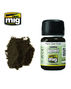Superfine pigment farm dark earth 35 ml AMMO by Mig 3027