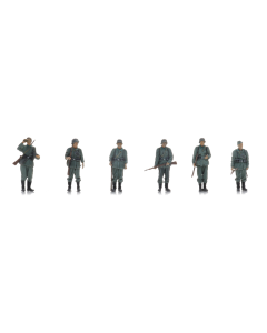 1/72 WM Infanterie wacht op vervoer (6x) (ready made) Artitec 5720009