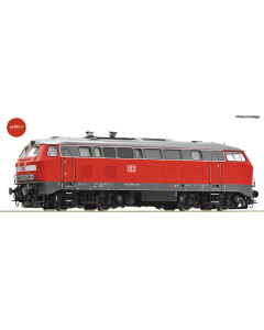 H0 Diesel locomotief BR 218.4 DB-AG met geluid Roco 7310044