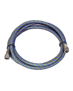 Airbrushslang blauw Fengda BD-24 180cm  G1/8 - G1/8 Fengda BD24BLUE180