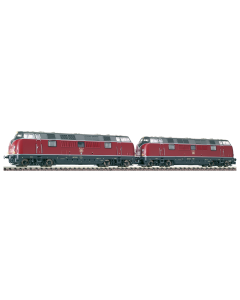 N DB Diesellocomotieven in Dubbeltractie V221, digitaal (DCC) Sound Fleischmann 725071