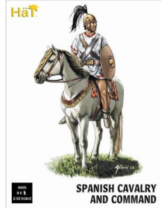 1/32 Spanish Cavalry and Command HAT 9055