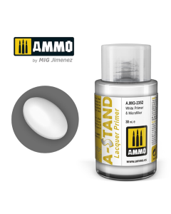 AMMO A-Stand White Primer & Microfiller (Alclad ALC306) 30ml AMMO by Mig 2352