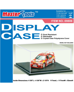 Master Tools: Display Case 117 x 117 x 52mm Trumpeter 09806