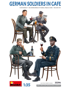 1/35 German soldiers in café MiniArt 35396