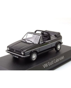 1/43 Volkswagen Golf I Cabriolet 1981, zwart Norev 840074