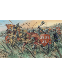 1/72 English Knights and Archers, 100 Years War Italeri 6027