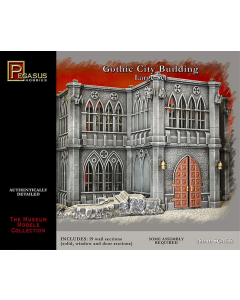 1/72 Gothic City Buildings, Large Set Pegasus 4923