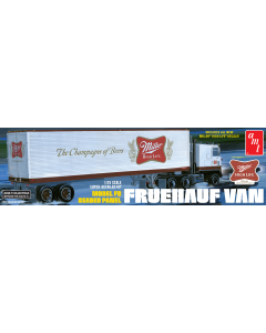 1/25 Model FB Beaded Panel Fruehauf Van (Miller High Life) AMT 1234