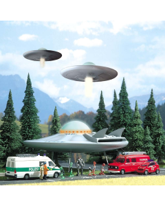 UFO (unidentified flying object), met verlichting Busch 1010