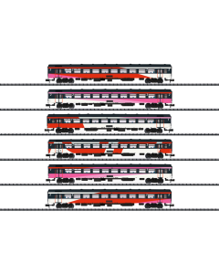 N NS ICRm Sneltreinrijtuigen Set, 6-delig Trix 15389