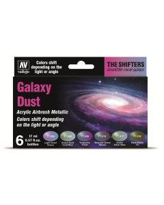Airbrush Colorshift Set - Galaxy Dust (6) Vallejo 77092