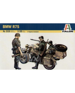 1/35 BMW R75 with Sidecar Italeri 0315
