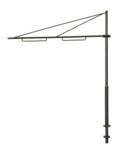 H0 Trammast met dubbele uitdrager, 5 stuks Sommerfeldt 109
