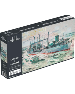 1/400 La Seine + La Saone - TWINSET Heller 85050