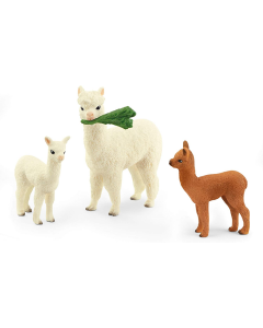 Familie Alpaca, Wild Life Schleich 42544