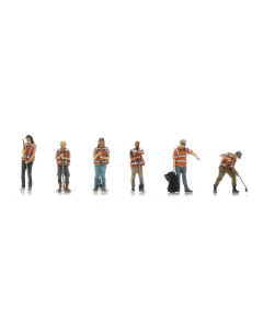 H0 Plantsoendienst in actie (6x) Artitec 5870090