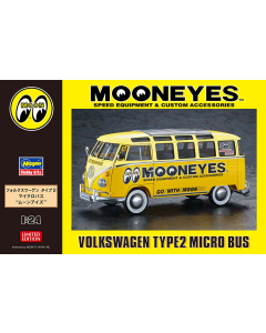 1/24 Volkswagen Type 2 "Mooneyes", speed equipment & custom accessories (Limited Edition) Hasegawa 20477