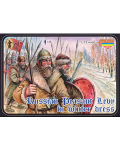 1/72 Russian Peasant Levy in Winter Dress Strelets-R M027