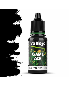 Game Air Black, 18ml Vallejo 76051