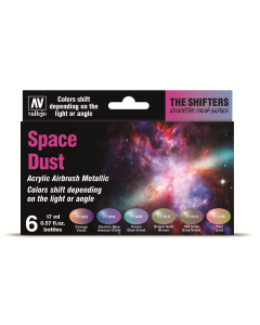 Airbrush Colorshift Set - Space Dust (6) Vallejo 77091
