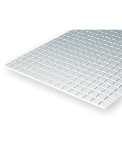 Plaat Trottoir -  vierkant  3,2 / dikte 1,0 mm (1) Evergreen 4514