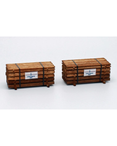 H0 Belading geïmpregneerd hout / Ladegut imprägniertes Bauholz Loewe 2335
