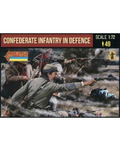1/72 Confederate Infantry in Defence Strelets-R 249