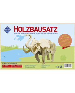 Houten Olifant, 53-delig Pebaro 8597