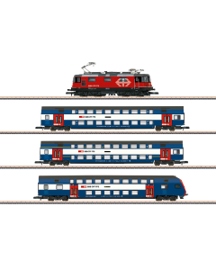 Z SBB Treinstel van de Zürich S-Bahn met Re 420 Marklin 81195