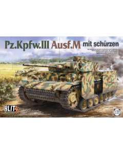 1/35 German Pz.Kpfw.III Ausf.M mit Schürzen Takom 8002