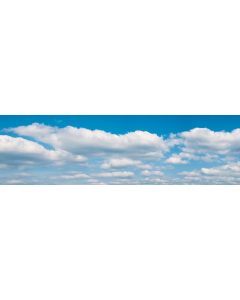 Achtergrond wolken, vier delen (266 x 80 cm) Vollmer 46105