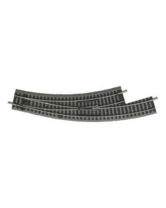 H0 A-Rails met bedding, bochtwissel R2/R3 links Piko 55422