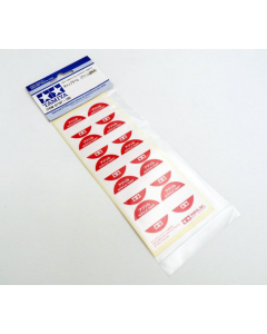 Cap Labels X/XF-glass 23/10ml Round Tamiya 87197