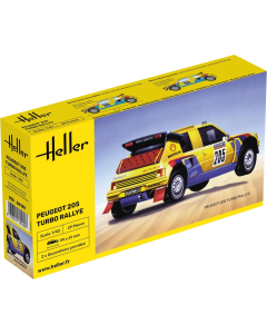 1/43 Peugeot 205 Turbo Rallye Heller 80189