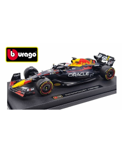 1/18 Red Bull RB19 #1 Max Verstappen, winnaar Qatar GP Bburago 1818003V